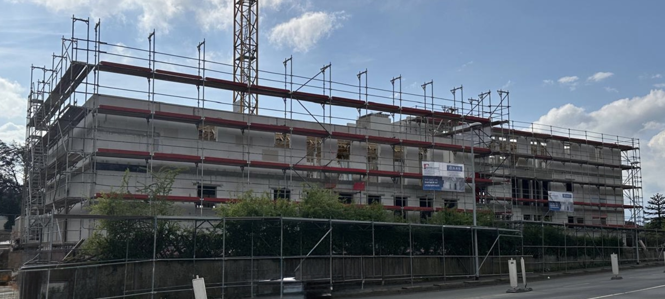 Neubau von zwei Bürogebäuden & einer Tiefgarage